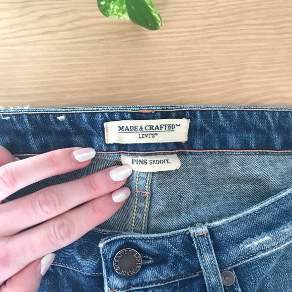 RARE Levi’s Made & Crafted Pins skinny jeans! - Picture 3 of 7